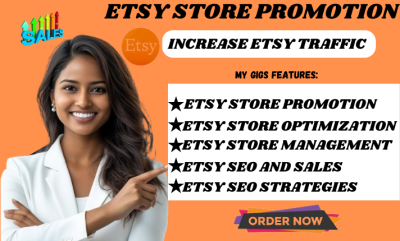 I will do Etsy shop promotion campaigns to boost Etsy sales
