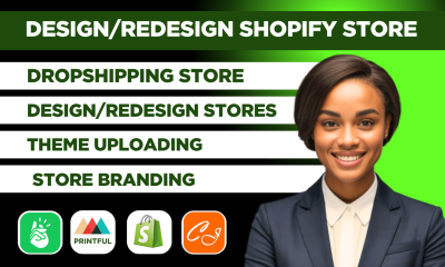 I will Shopify Website Redesign | Shopify Website Design | Shopify Website Redesign
