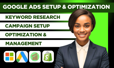 I Will Setup, Optimize and Manage Google Ads Adwords PPC Campaigns