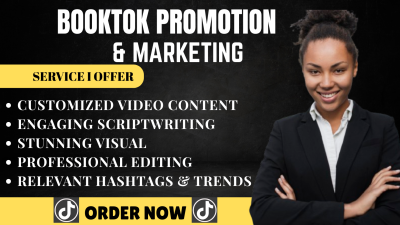 Do Book Promotion, BookTok, TikTok Promotion, Amazon KDP Marketing, Book Advertising
