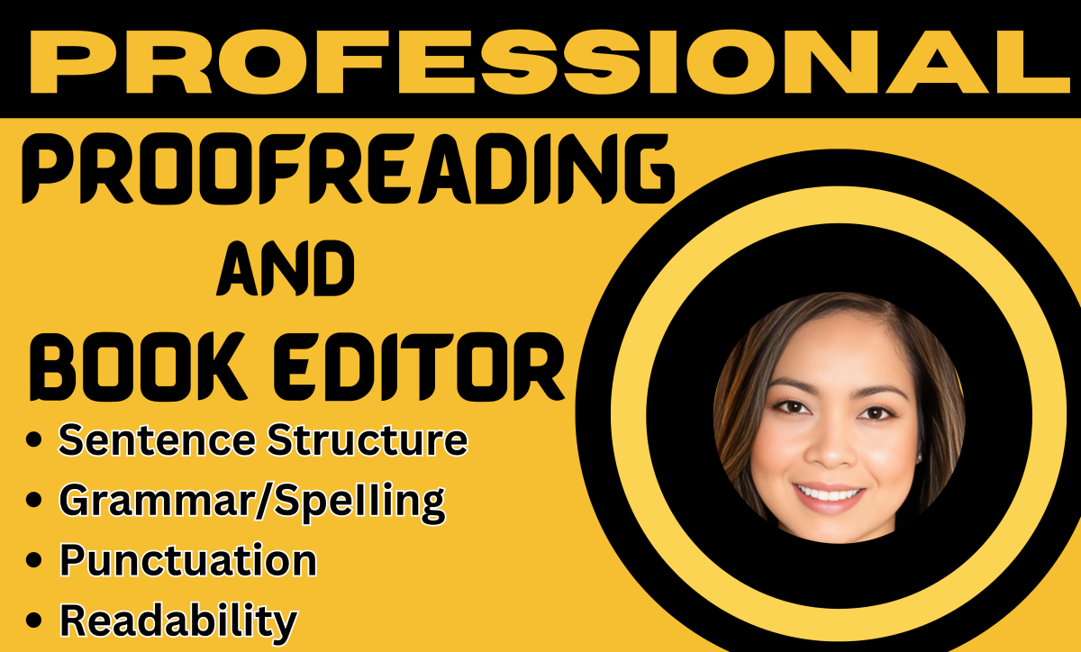 I will expertly proofread, edit, and format your book or document