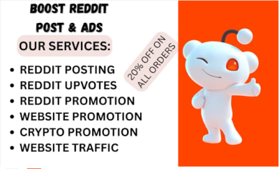 I will manage Reddit posts for business marketing, eCommerce products, SaaS links