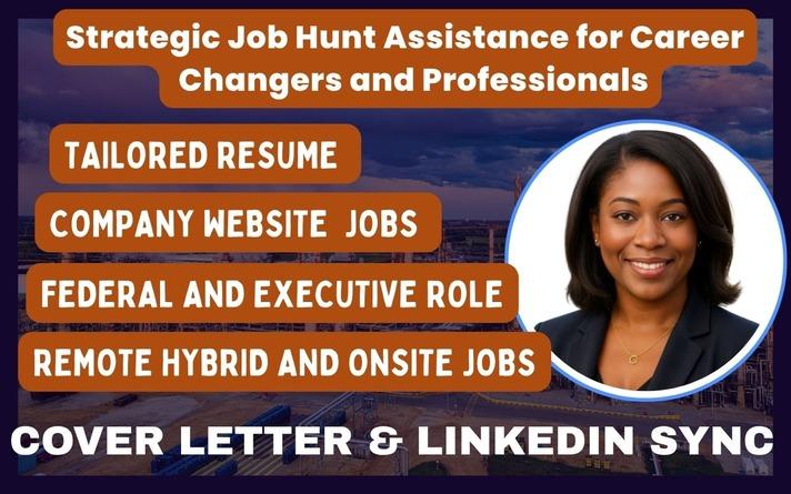 I will search and apply for remote onsite jobs application and be your reverse recruit