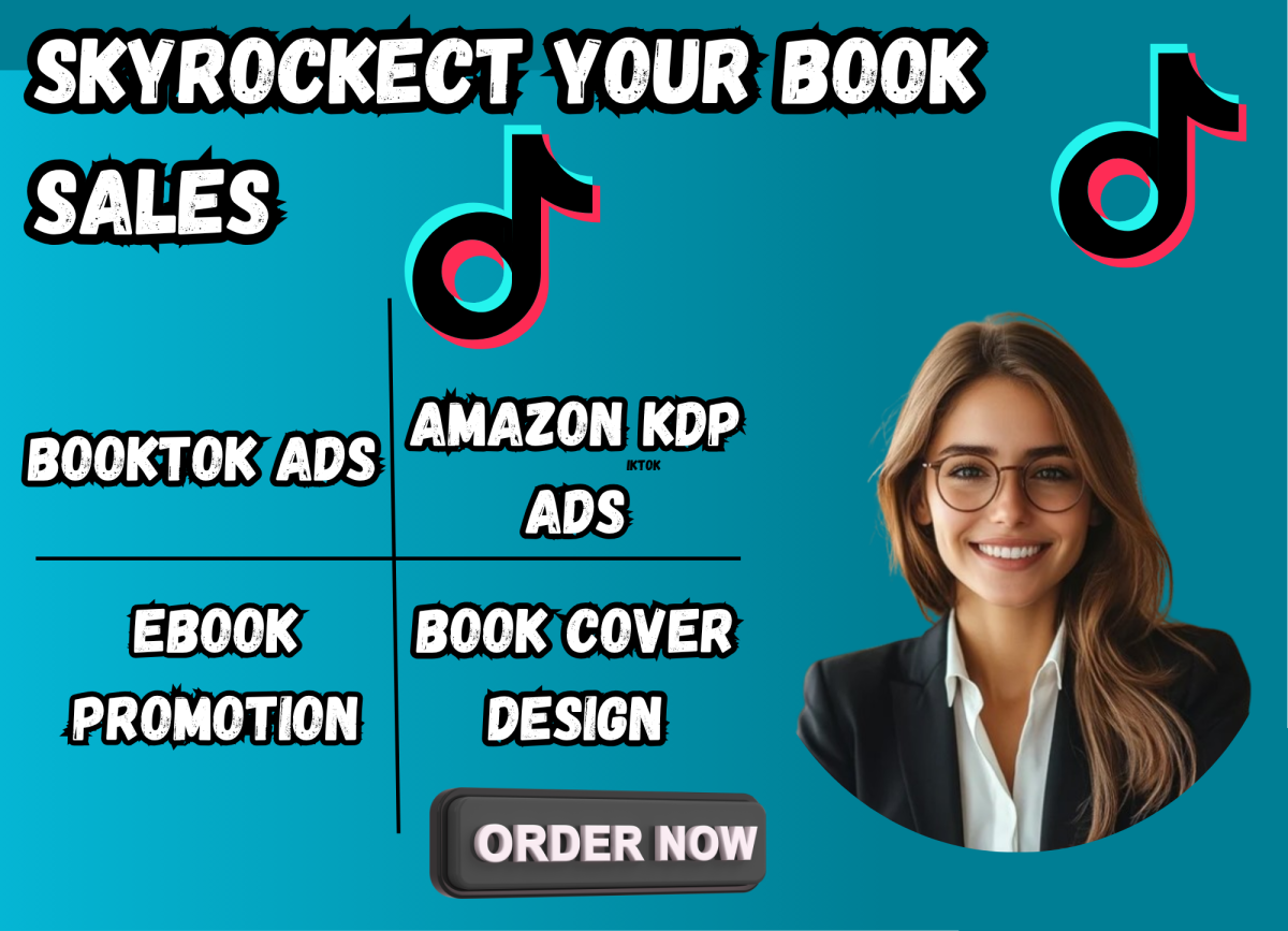 I will TikTok Book Promotion | BookTok Book Promotion | TikTok Amazon KDP Book