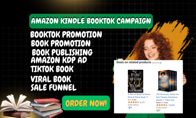 I will do BookTok Video TikTok Promotion, Book Rank, KDP Ads & Ebook Marketing