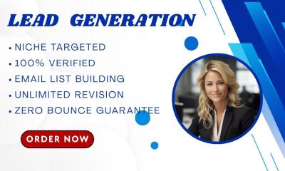I will build a verified email lead for mortgage, homeowners, investors, and solar leads