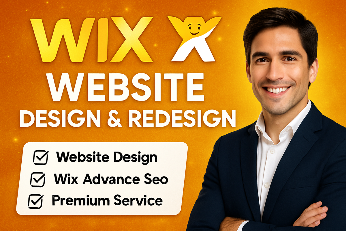 I will do Wix Website Design or Redesign Wix Website or Wix Studio Website