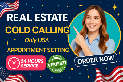 I will be your Virtual Assistant for USA Real Estate Cold Calling