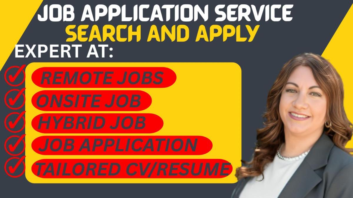 I Will Do Job Search, Job Application, Apply for Jobs & Remote Jobs as a Reverse Recruiter