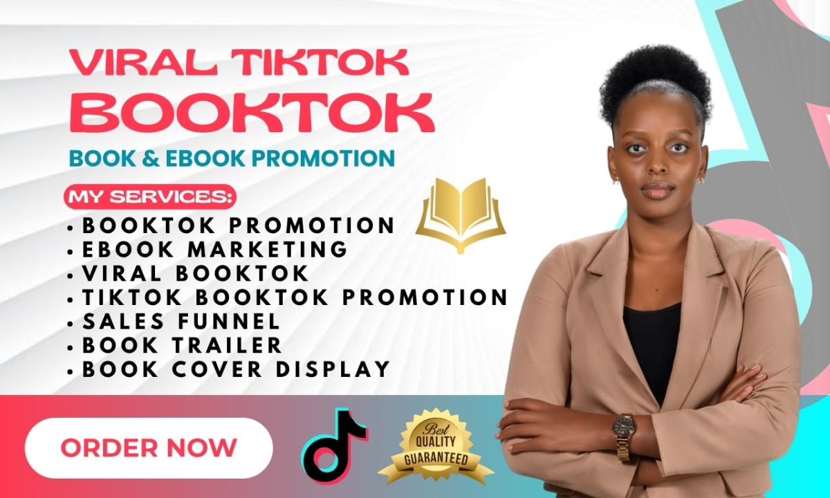 BookTok Video TikTok Promotion Rank BookTok Ebook Marketing Amazon KDP
