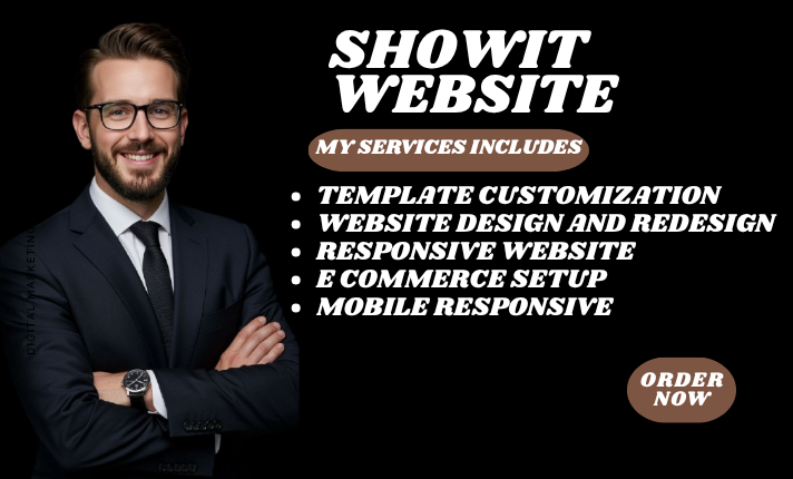 I Will Design, Redesign, and Customize Your Showit Website and Template