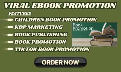 I will rank Amazon KDP Book Promotion BookTok Promotion TikTok Promotion BookRank
