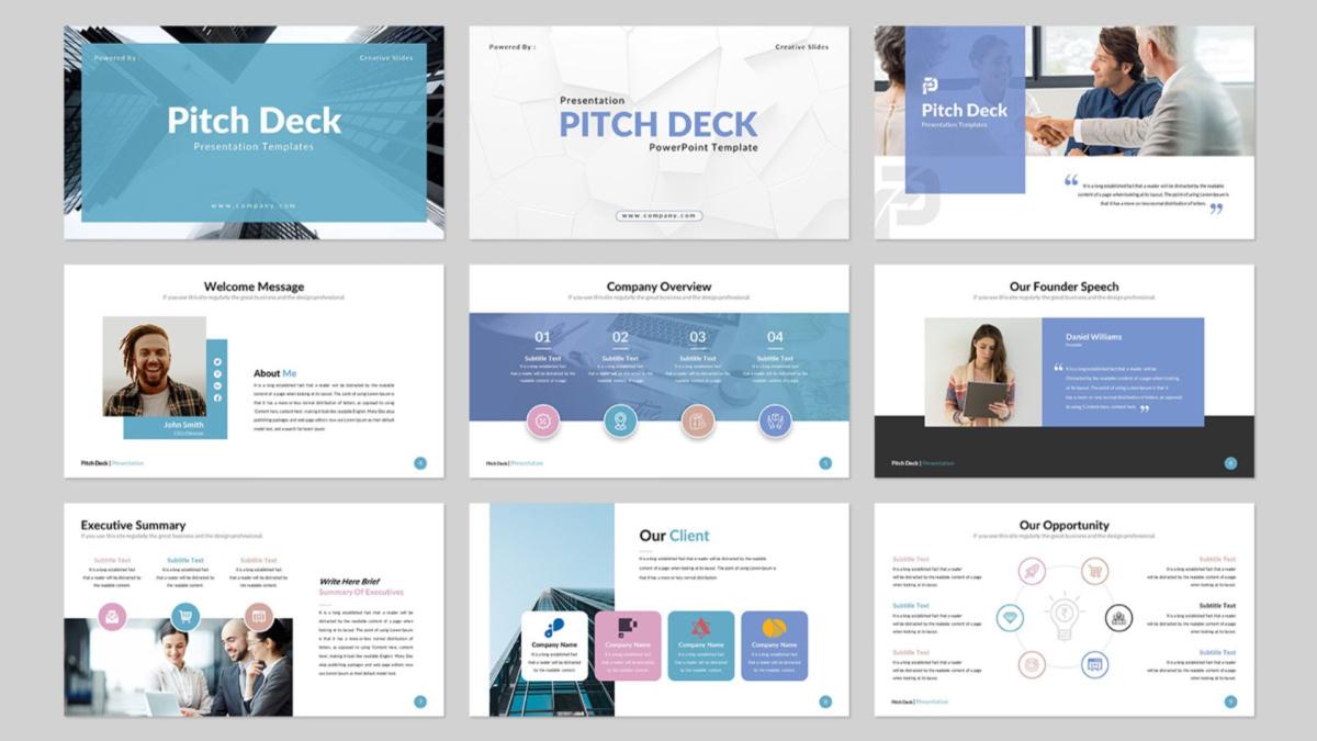I will design professional pitch deck PowerPoint presentation for startups and investors