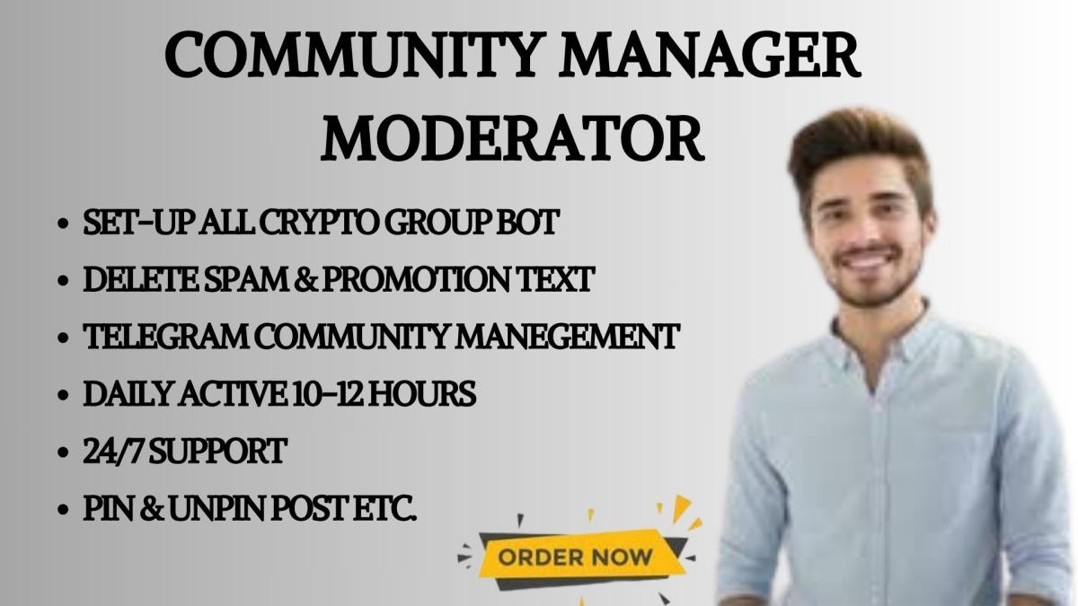 Telegram Community Moderator