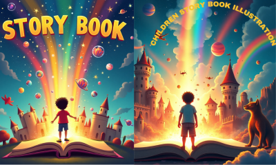 I will do children story book illustration, children story book illustration