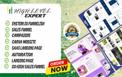 I Will Build SaaS Landing Page
