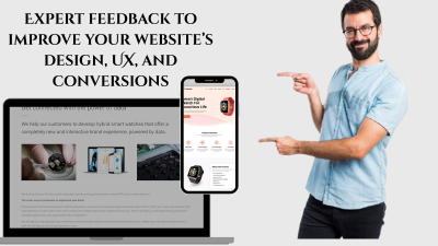 I Will Review Your Website UX UI, Test It, and Give Design Improvement Advice