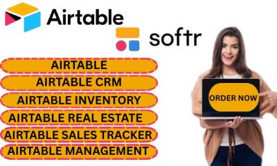 I will build an automated Airtable CRM for real estate listings and sales