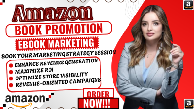 I will do ebook marketing Kindle book promotion children book promotion Amazon ads