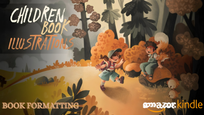 I will design childrens book illustration children story book illustration