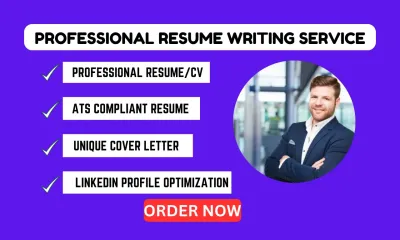 I will do ATS Professional Executive Resume Writing, Cover Letter, LinkedIn Optimization