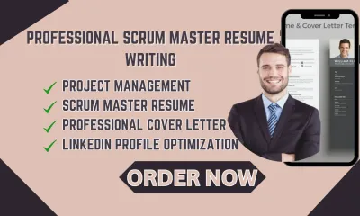 I will write a professional Scrum Master resume and cover letter