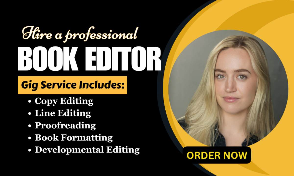 I Will Proofread, Edit Romance, Self-Help, Fantasy Fiction Book & Provide Developmental Editing