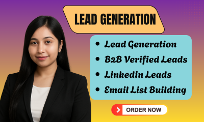 I Will Help You Find Ideal B2B Lead Generation Prospects and Targeted Email List