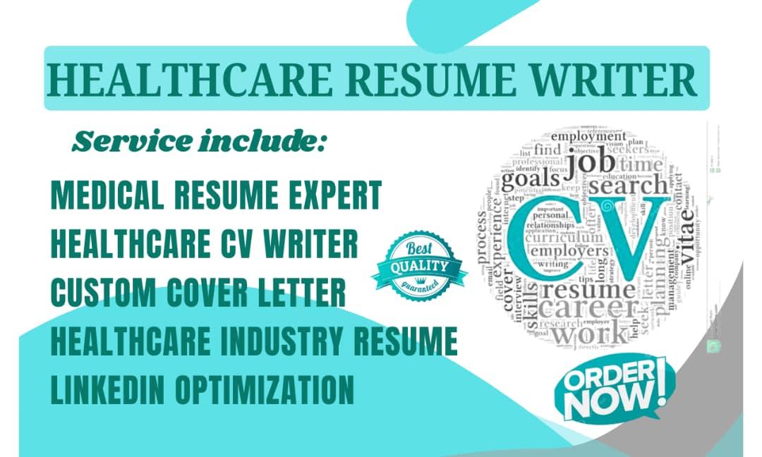 I will write an ATS optimized healthcare resume and medical CV