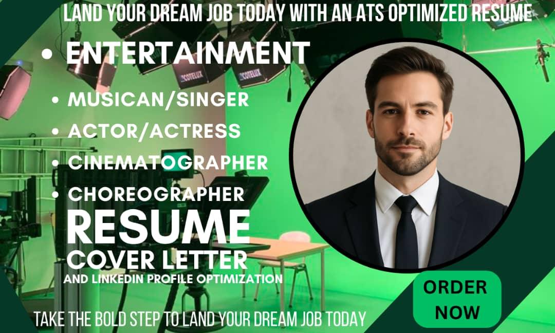 I will write an ATS optimized media resume and creative CV