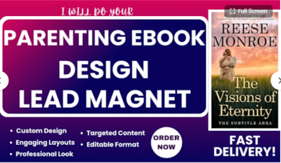I Will Create a High Converting Parenting Lead Magnet Book