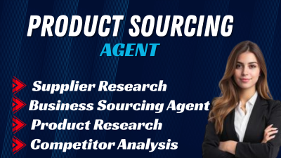 I Will Be Your Best Product Sourcing Manager from USA Supplier