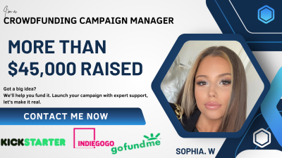 I will Cruixie Crowdfunding Campaign Promotion GoFundMe Kickstarter Indiegogo Campaign