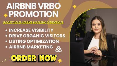 I Will Do Airbnb Promotion and Optimize Your Airbnb Bookings to Get More Bookings