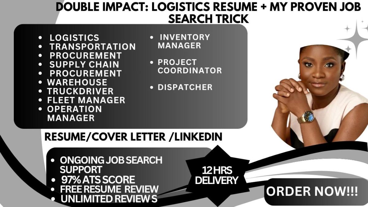 I Will Write a Cruixie Logistics, Procurement, Warehouse, and Project Manager Resume