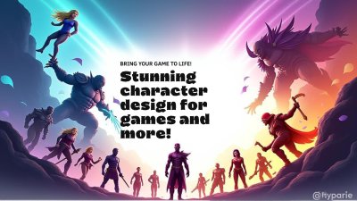 I will design character concept art for your game, anime, or comic project