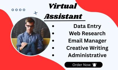 I will Virtual Assistant Cruixie Personal Assistant Today Social Media Manager
