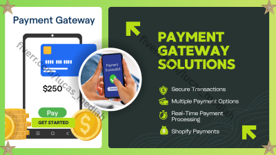 I will create and integrate verified payment gateway, Shopify Payment, Wise, PayPal