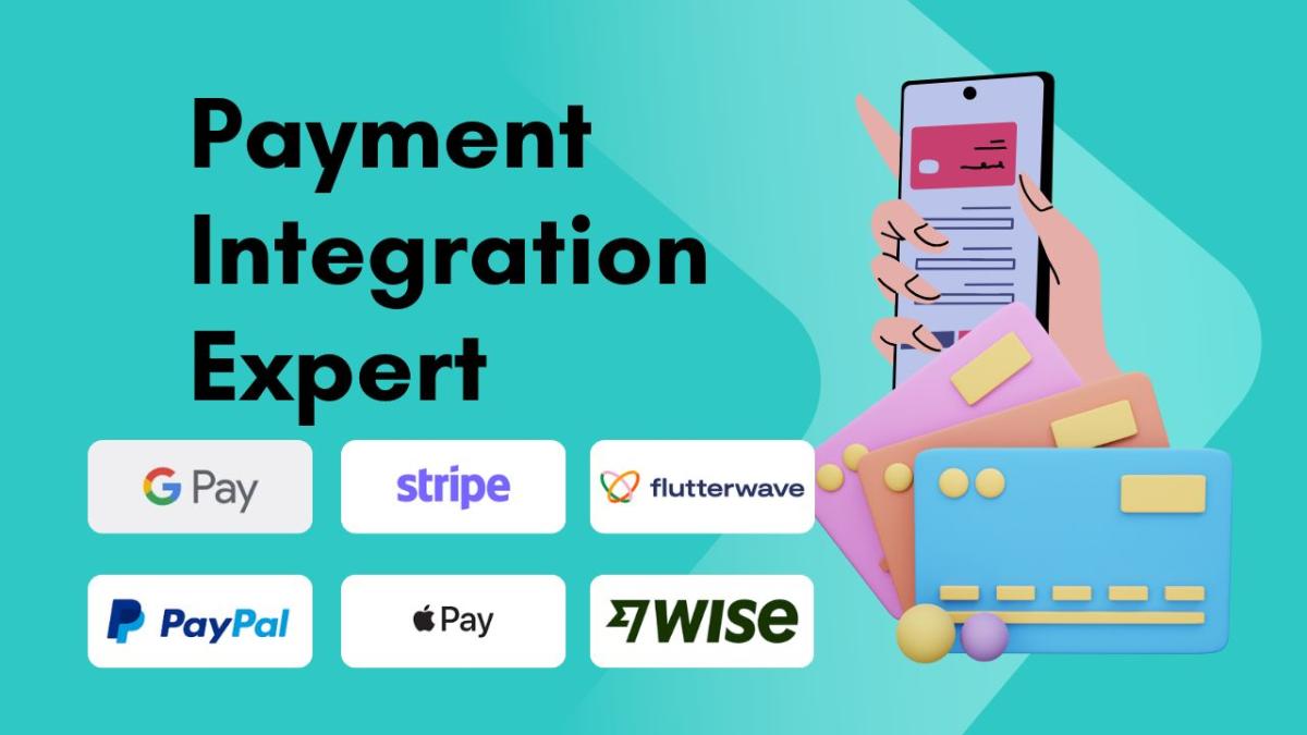 I will implement payment systems for ecommerce or SaaS with Stripe or PayPal