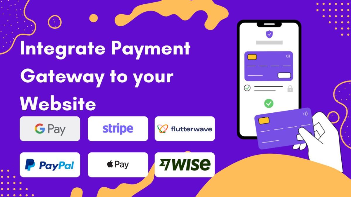 I will add secure online payment gateways like Stripe, PayPal, or Paystack