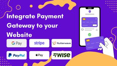I will add secure online payment gateways like Stripe, PayPal, or Paystack