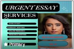 I will do urgent essay writing as an essay writer