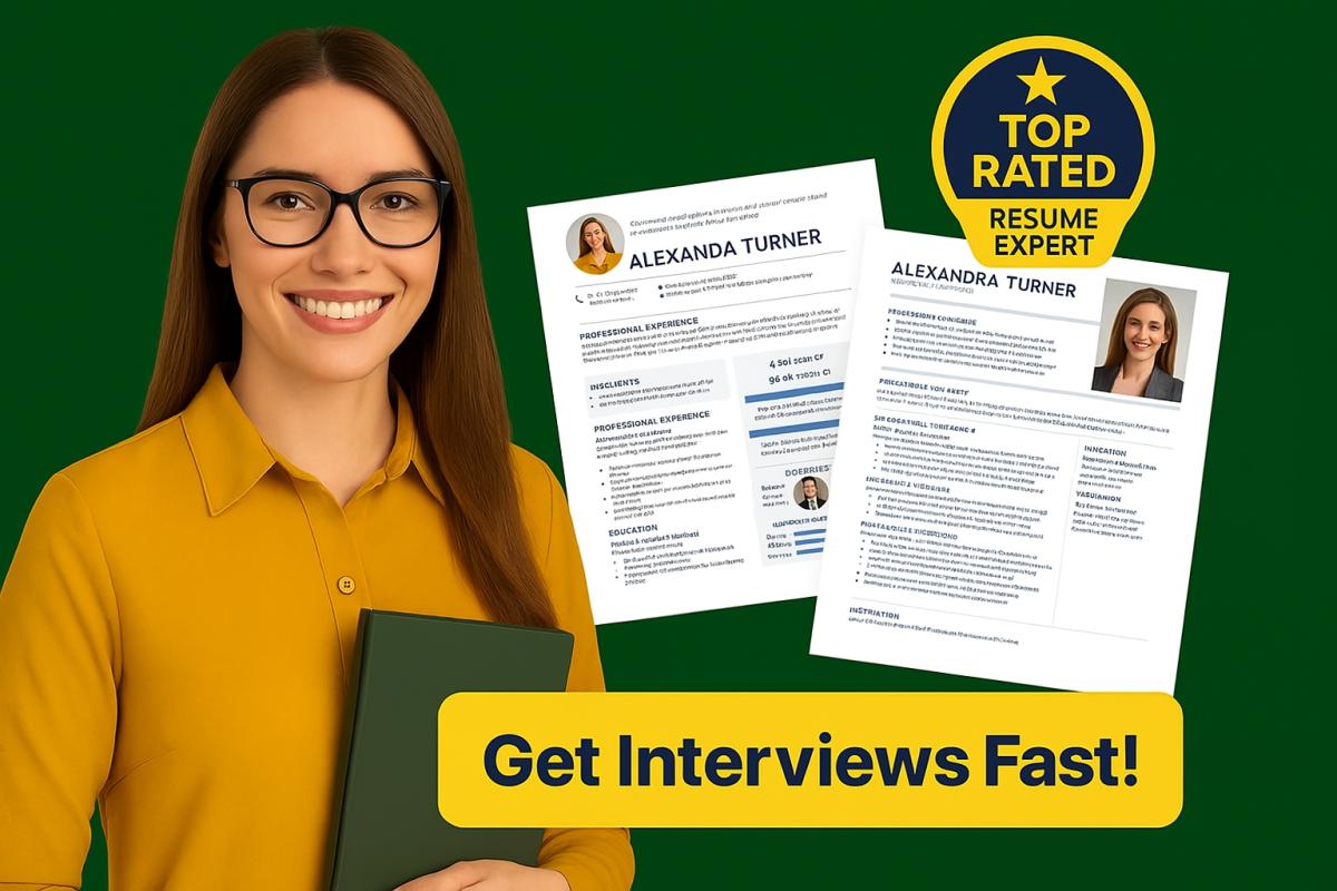 I Will Write a Professional ATS Resume, CV, Cover Letter, and Optimize Your LinkedIn