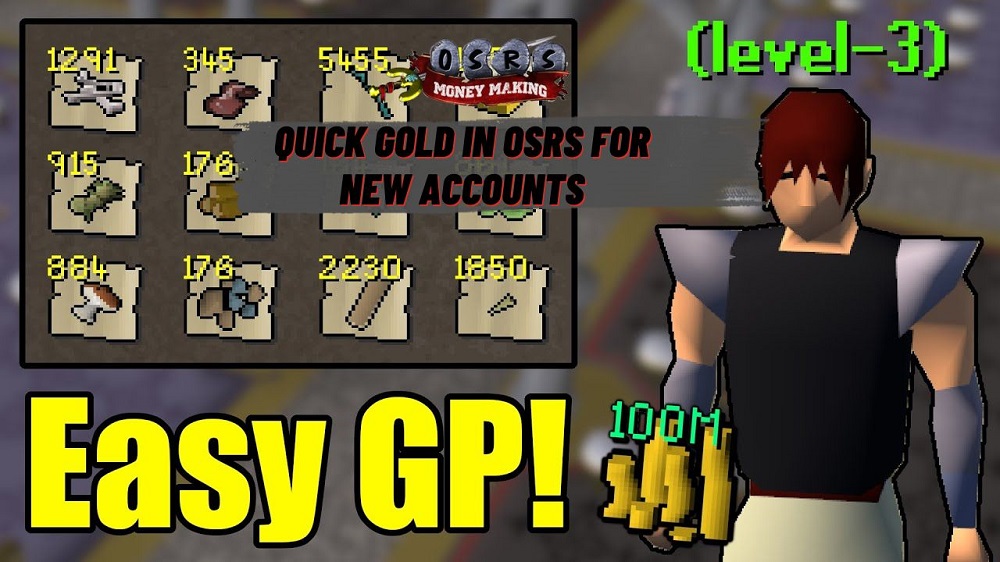OSRS Money Making with No Skills: Quick Gold for New Accounts