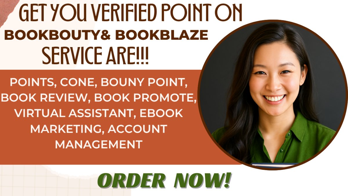 I will earn you verified point on BookBounty