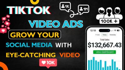 I will create viral TikTok video ads, dropshipping Facebook and Instagram video ads