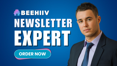 I will setup beehiiv account, beehiiv newsletter template & beehive landing page design