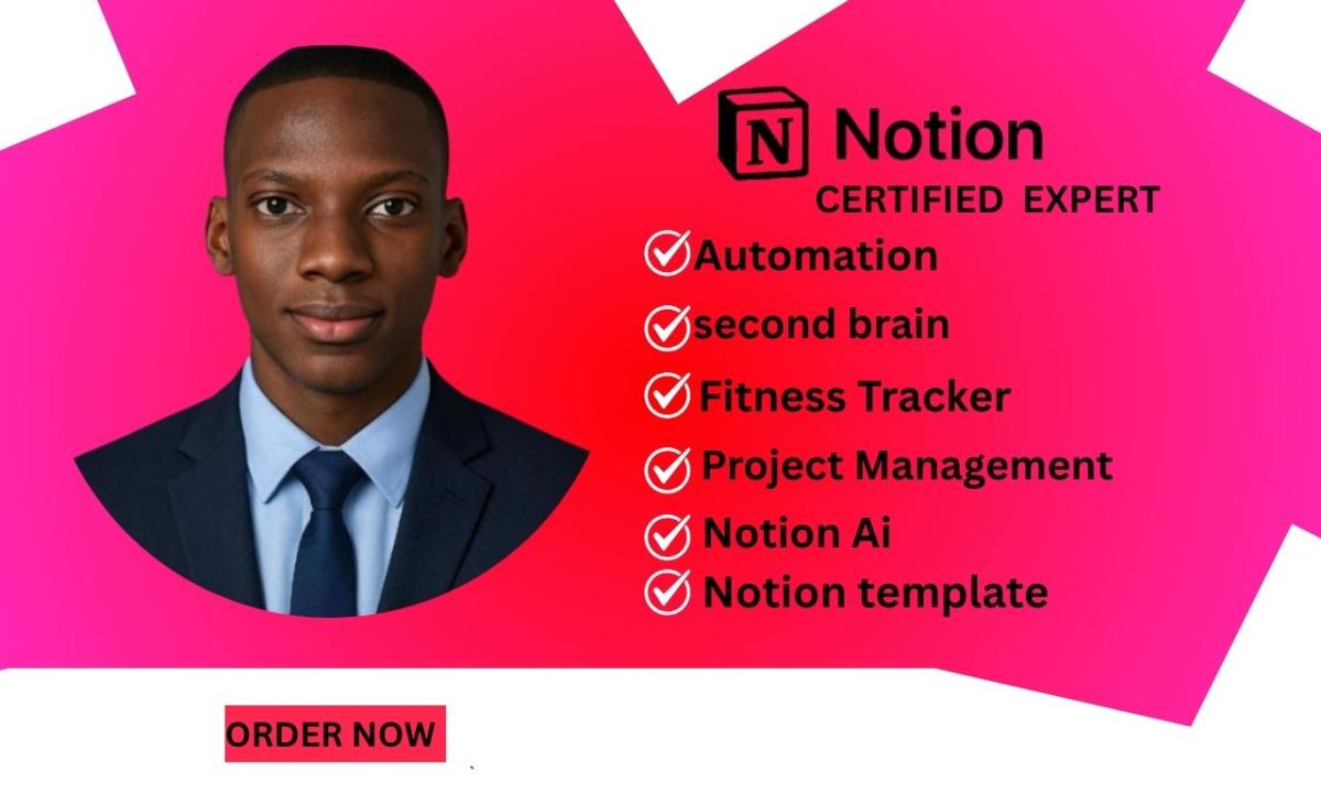i will Build a Custom Notion Template with Notion Dashboard – Notion Expert in 24 Hours