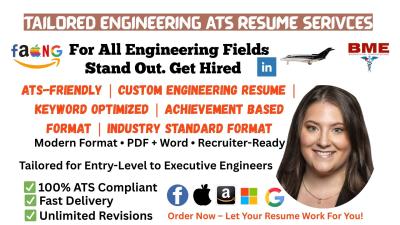 I will write engineering resume, software engineer resume, ATS resume as tech recruiter