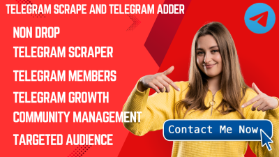 I will grow Telegram group or channel to gain real and active Telegram members